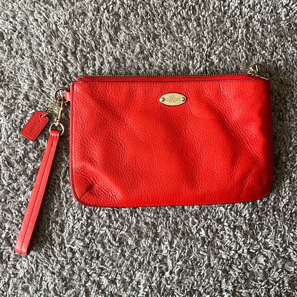 Coach Lyla Double Gusset Double Zip Leather Crossbody Bag